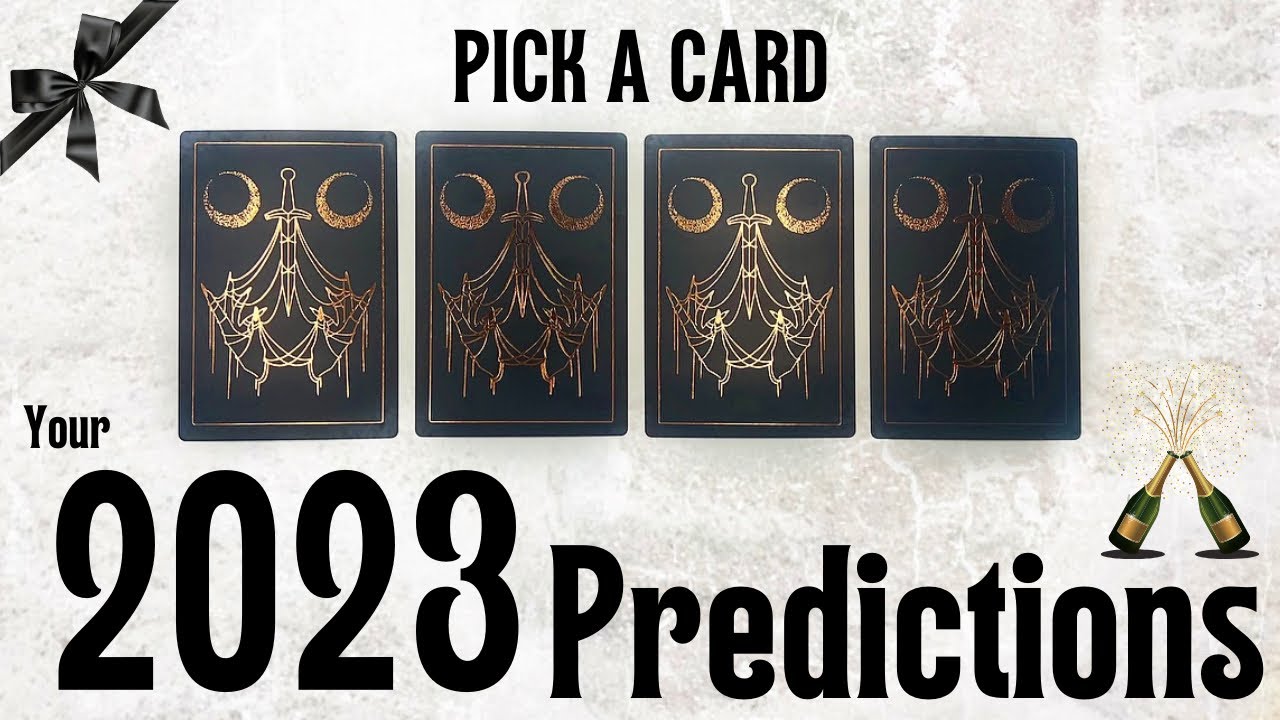 PICK A CARD 🔮 2023 PREDICTIONS 💥 What’s In Store for You, In 2023 🎇 50 Minute - 1Hr Reading 🥂