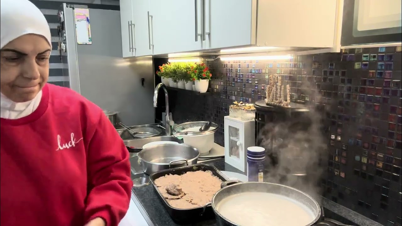 Самое вкусное блюдо киббе и чечевичный суп с лимоном 👍👍
