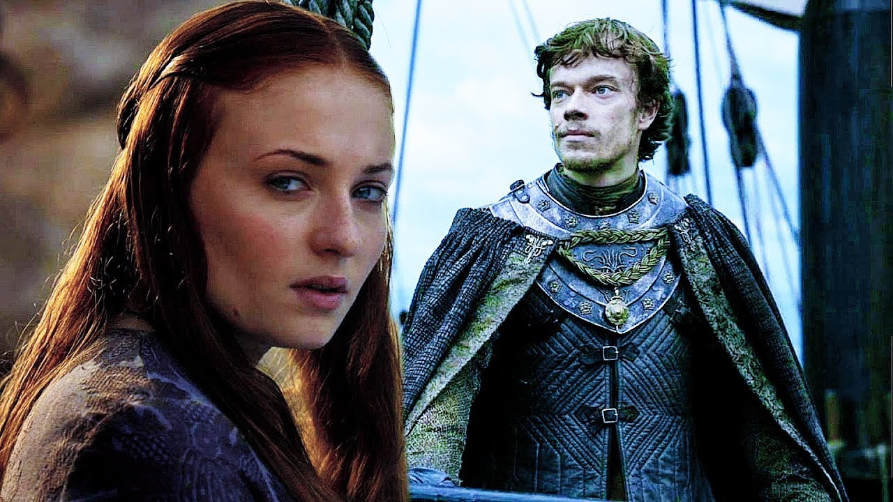Sansa + Theon AU || I found love