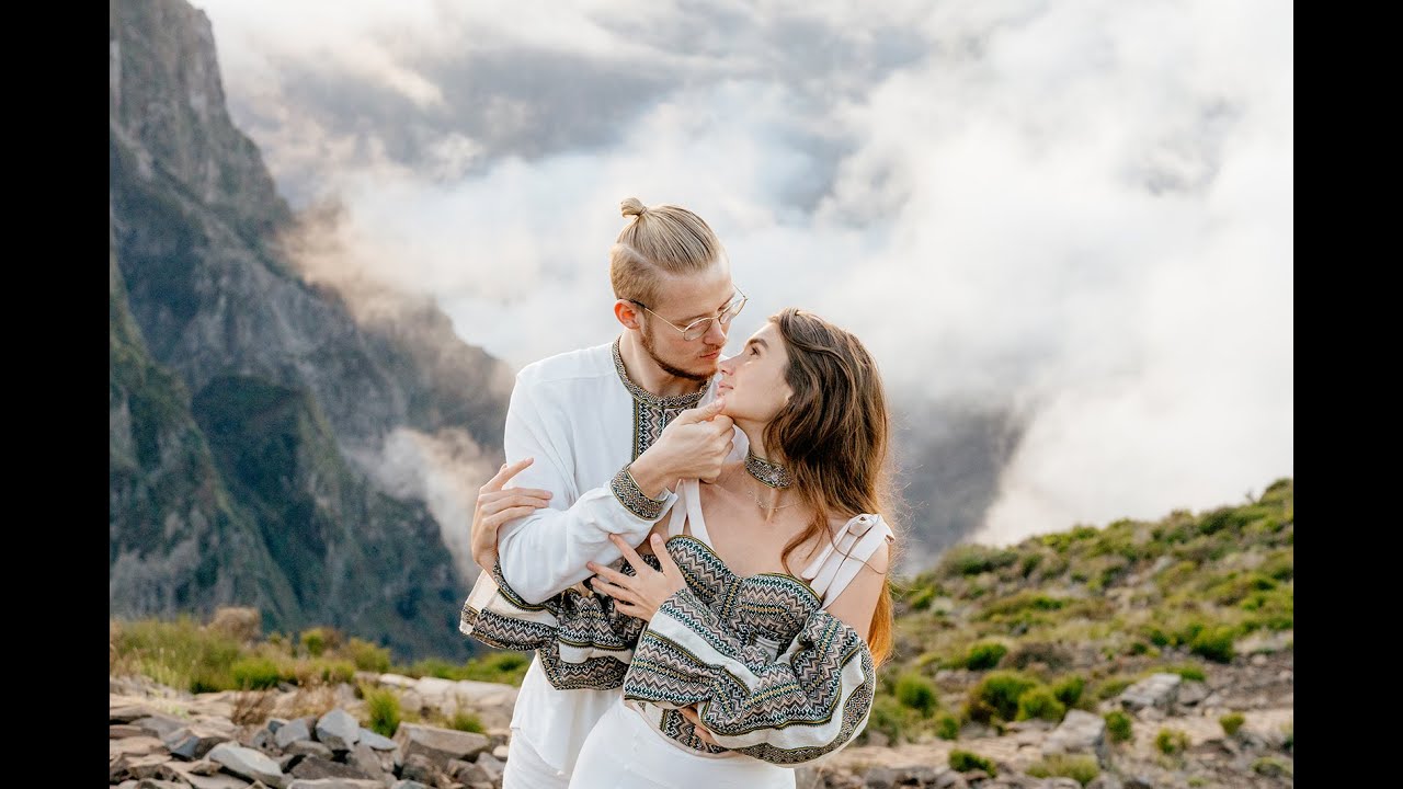 In a Love Affair with the Clouds | Romantic Couple Photoshoot in Madeira, Pico do Arieiro