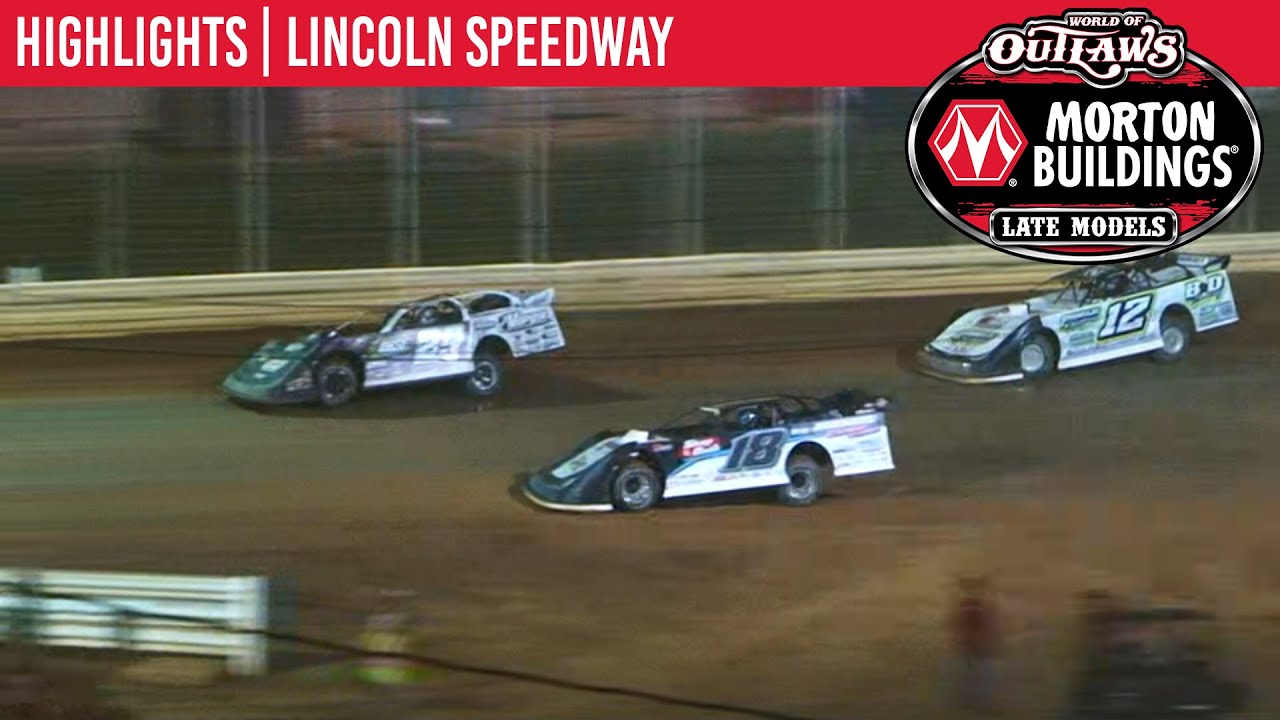 World of Outlaws Morton Buildings Late Models Lincoln Speedway August 20th, 2020 | HIGHLIGHTS