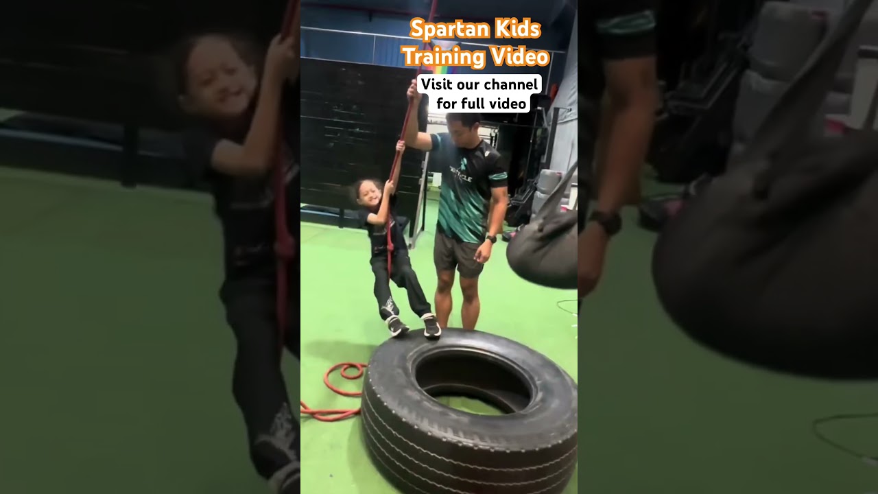 Spartan Kids Training Day! Visit our channel for the full video! #spartan #ocrtips #spartankids