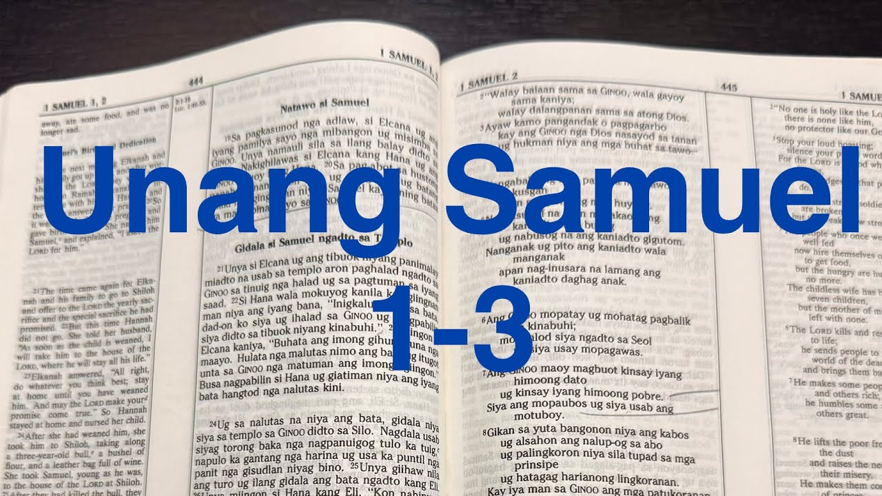 Unang Samuel 1-3 (Natawo si Samuel)
