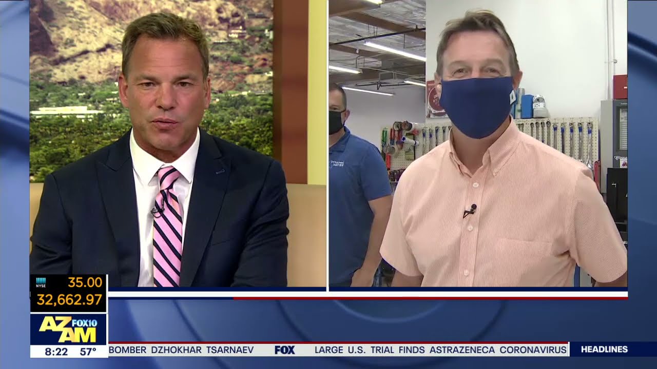 Fox 10 Features Dynamic Water Technologies on World Water Day