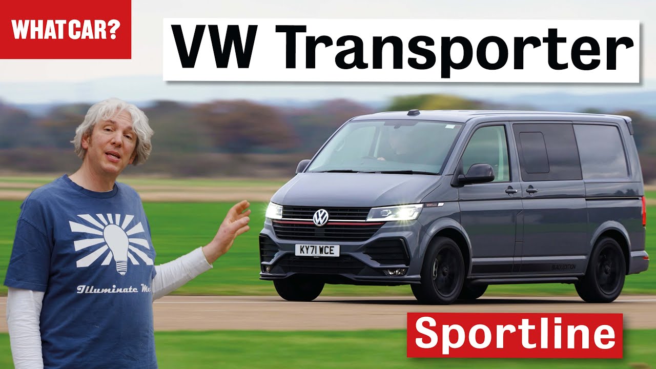 Обзор НОВОГО VW Transporter Sportline от Эдда Чайны – ЛУЧШИЙ спортивный минивэн?? | What Car?