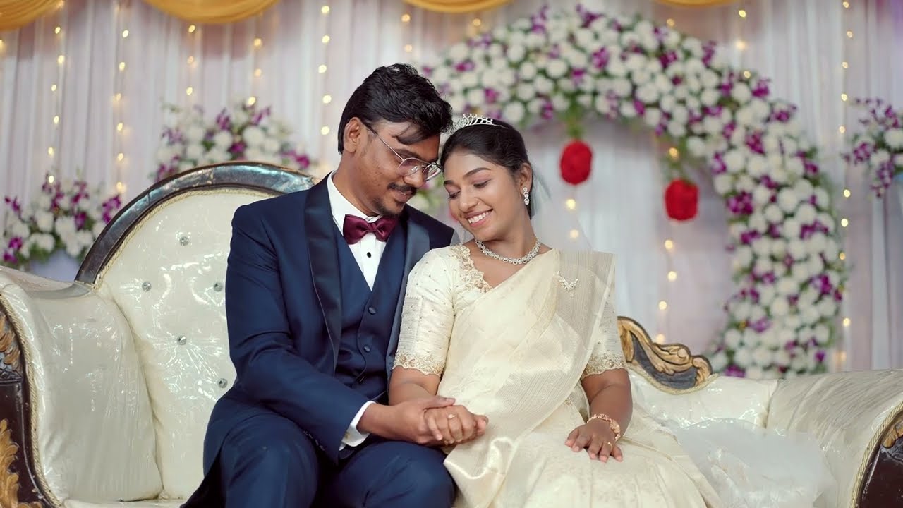 Johny Salt Weds Esther Rani  Wedding Teaser 4k | 2025 Best christian wedding Song