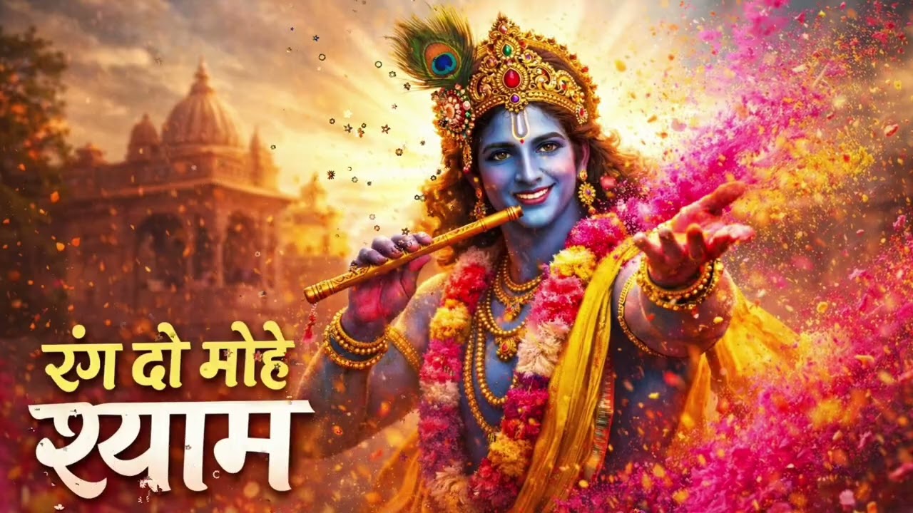 रंग दो मोहे श्याम | Bhakti Holi Special 2026 | Krishna Holi Bhajan