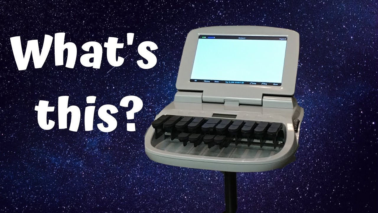 How I use my steno machine