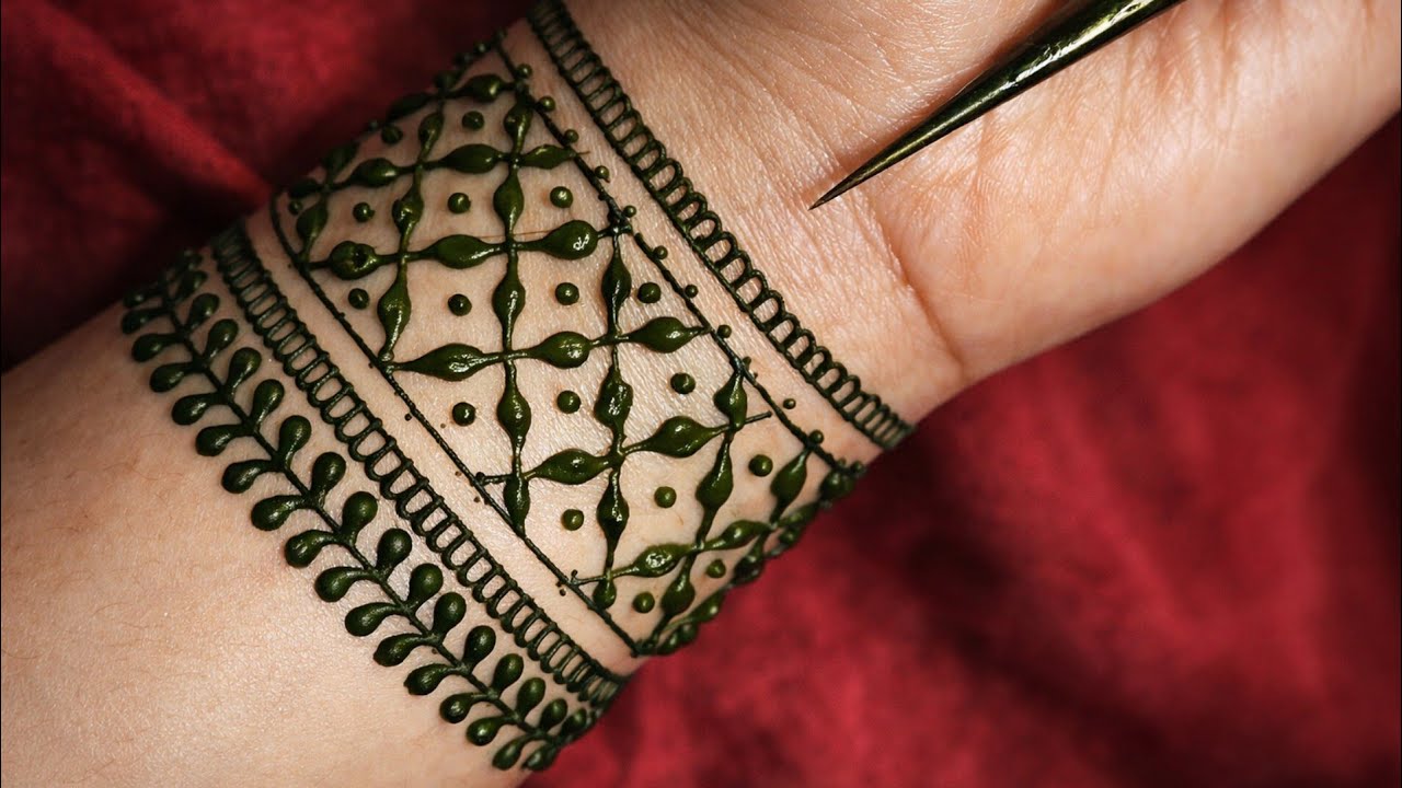 New stylish full hand mehndi design | easy front hand mehndi | simple mehandi ka design | mehndi