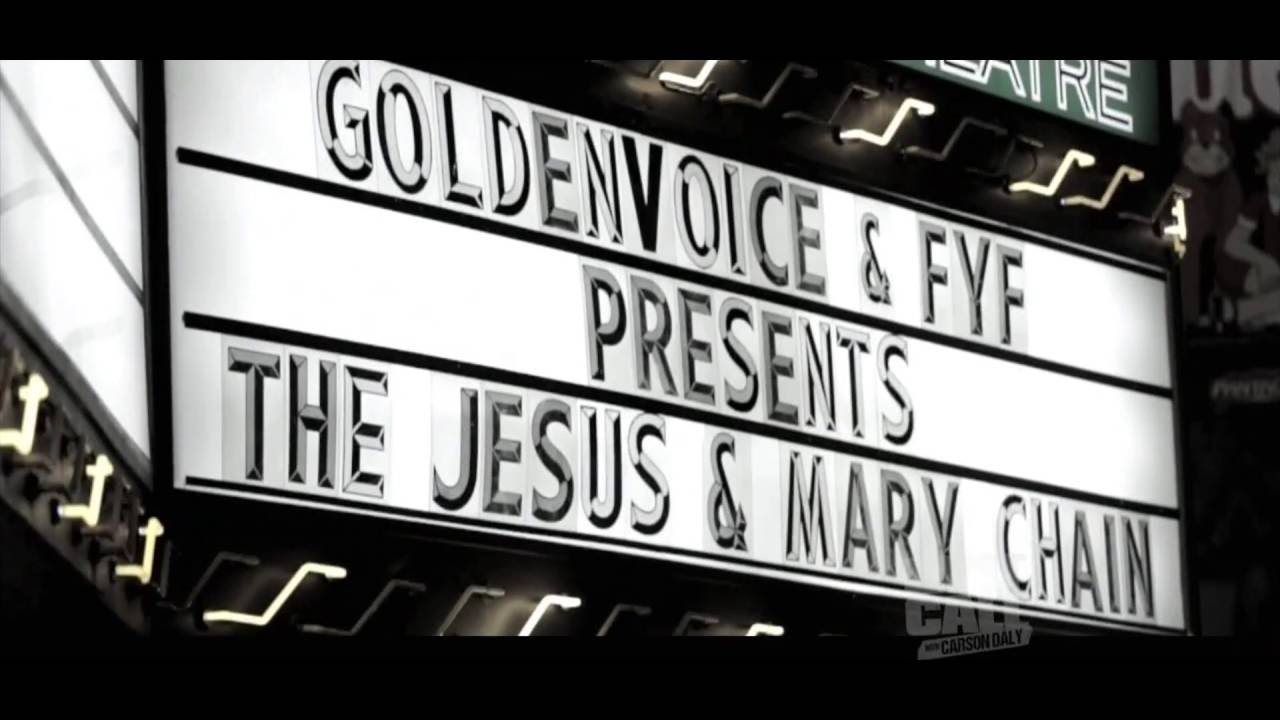 The Jesus and Mary Chain ● Live on 'Last Call' ● 19th August 2015