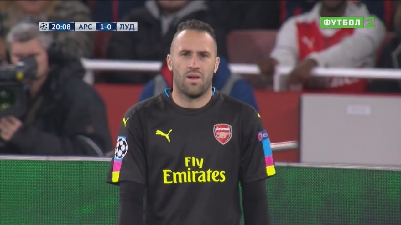David Ospina vs Ludogorets Razgrad (Home) UCL 2016-17 HD 720p