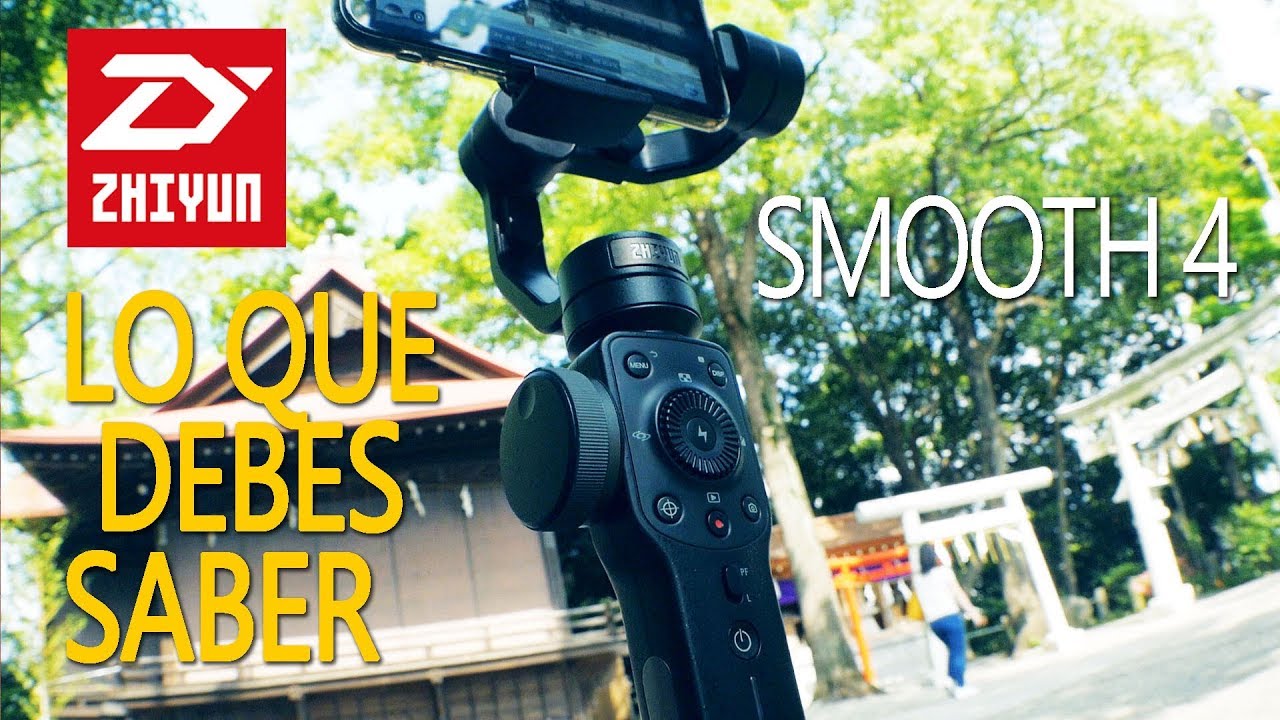 Lo Que Pienso del Smooth 4 ZHIYUN: Estabilizador para Celulares MOVILES