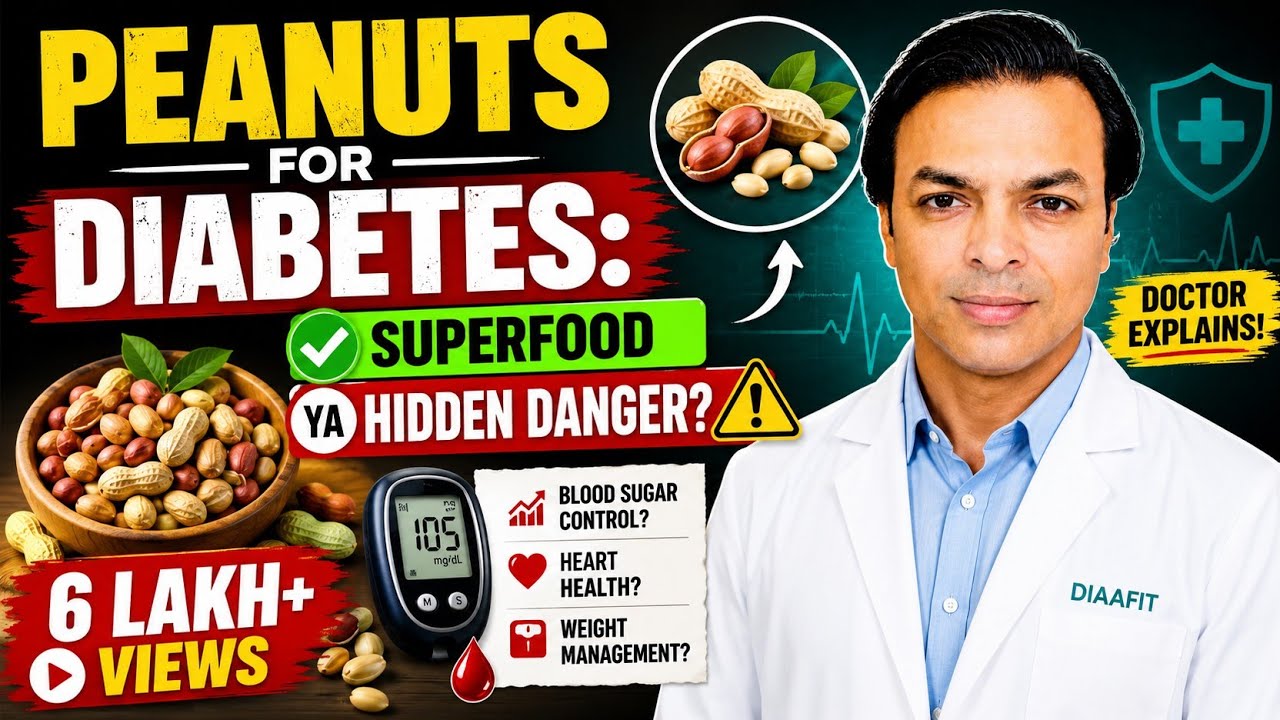 इस तरह मूंगफली खाओगे तो मरते दम तक बीमार नहीं पड़ोगे | Peanut Benefits For Health | DIAAFIT