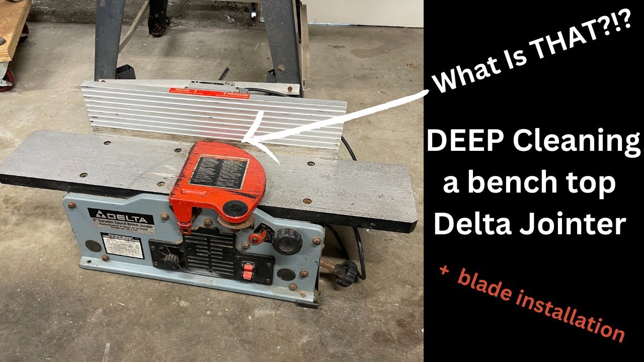 How to restore a Delta jointer; How to change jointer blades.