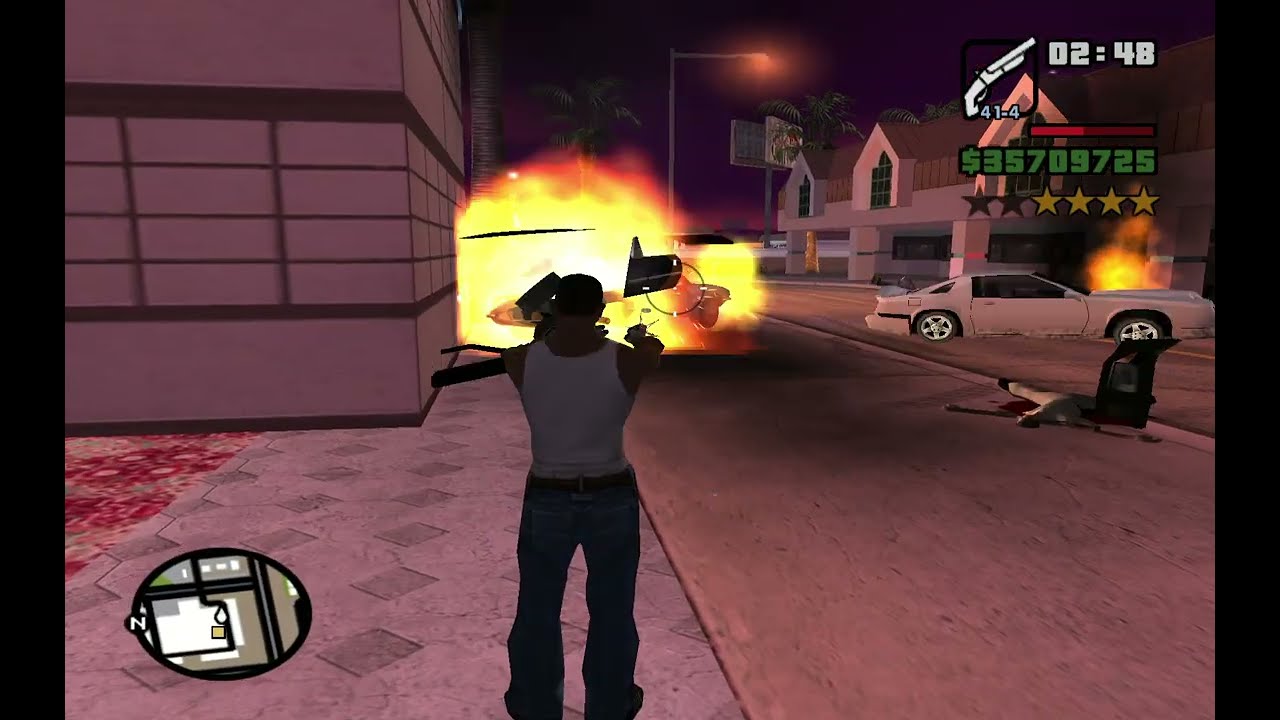 GTA San Andreas(with cheat codes)ARCHITECTURAL ESPIONAGE. PART 70