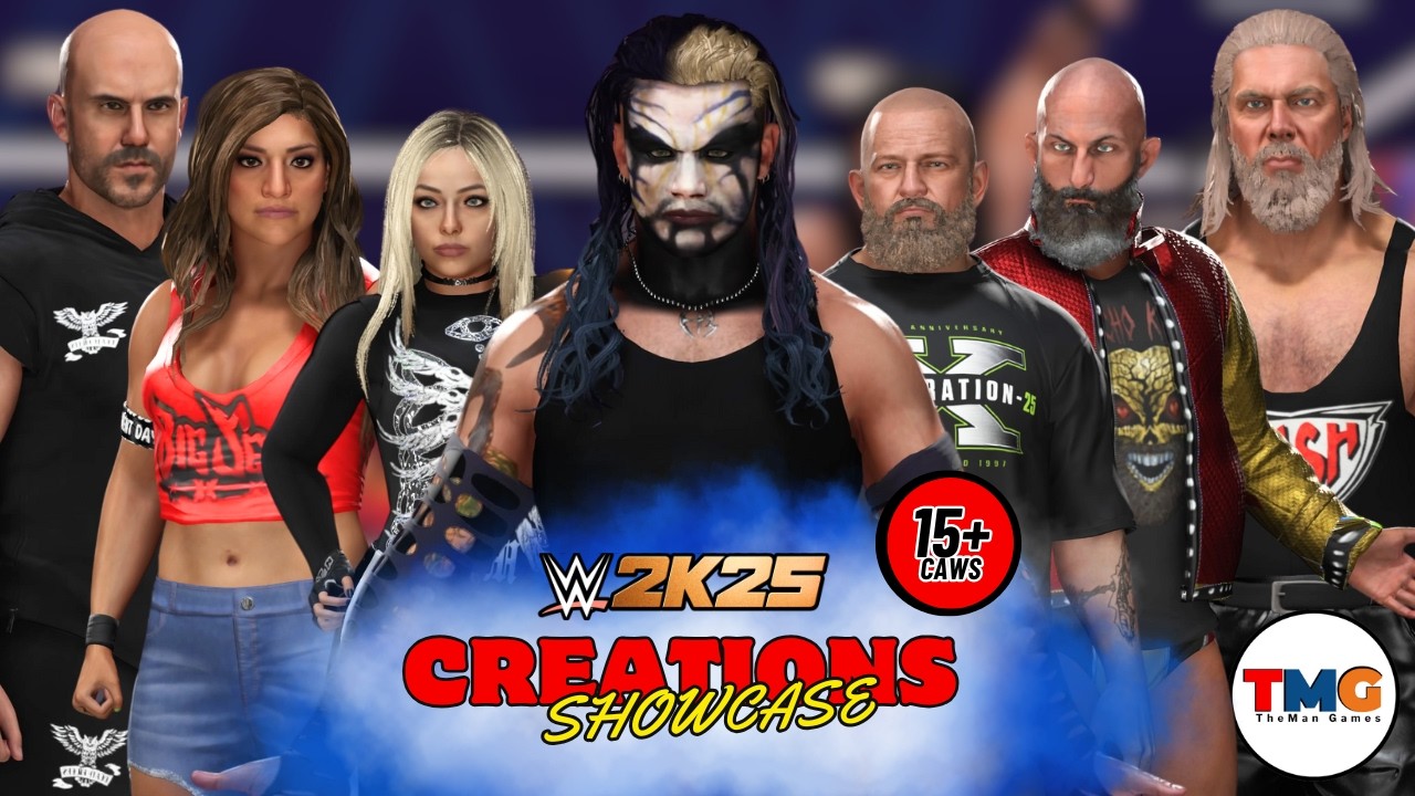 WWE 2K25 : AWESOME NEW Caws You Need To Download Off The Community Creations