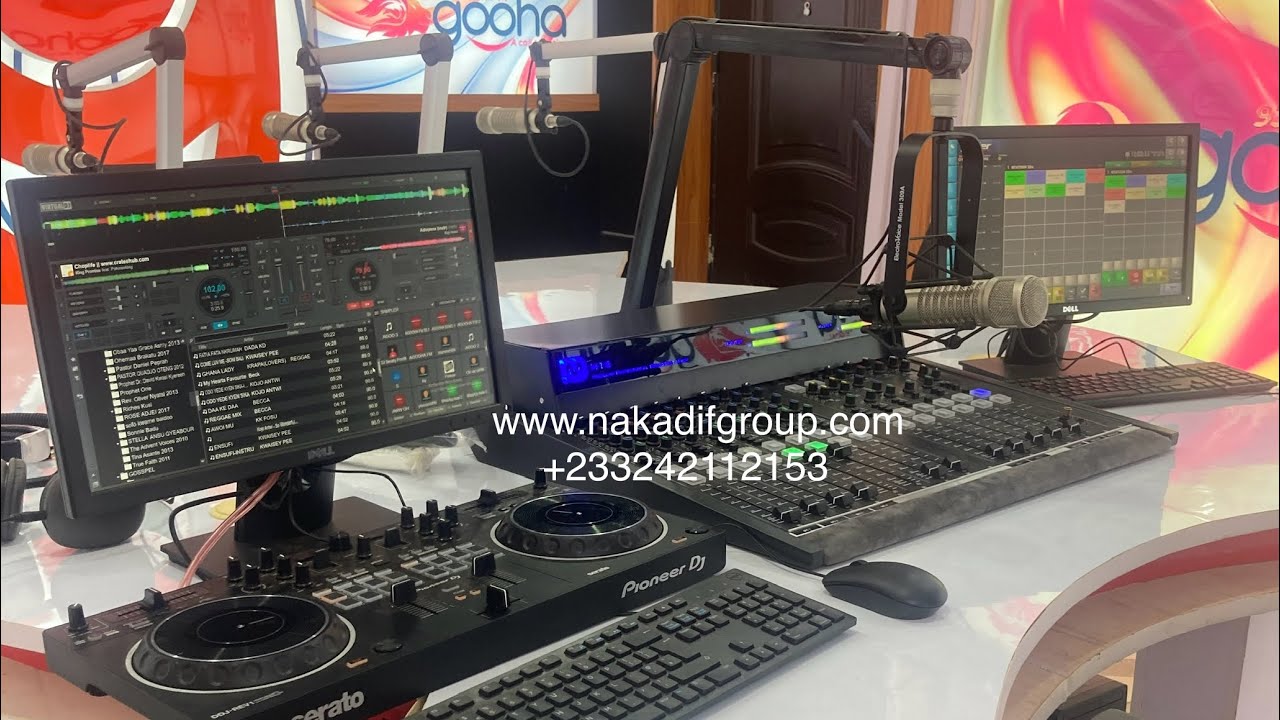 Agooha 93.7 FM Studio By Nakadif Media®️