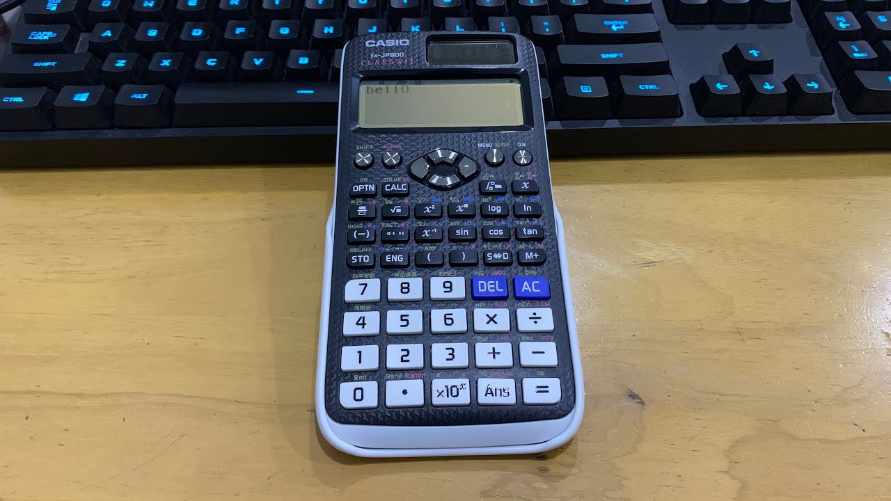 [CLGVO] Đập hộp và trên tay Casio FX JP-900-N