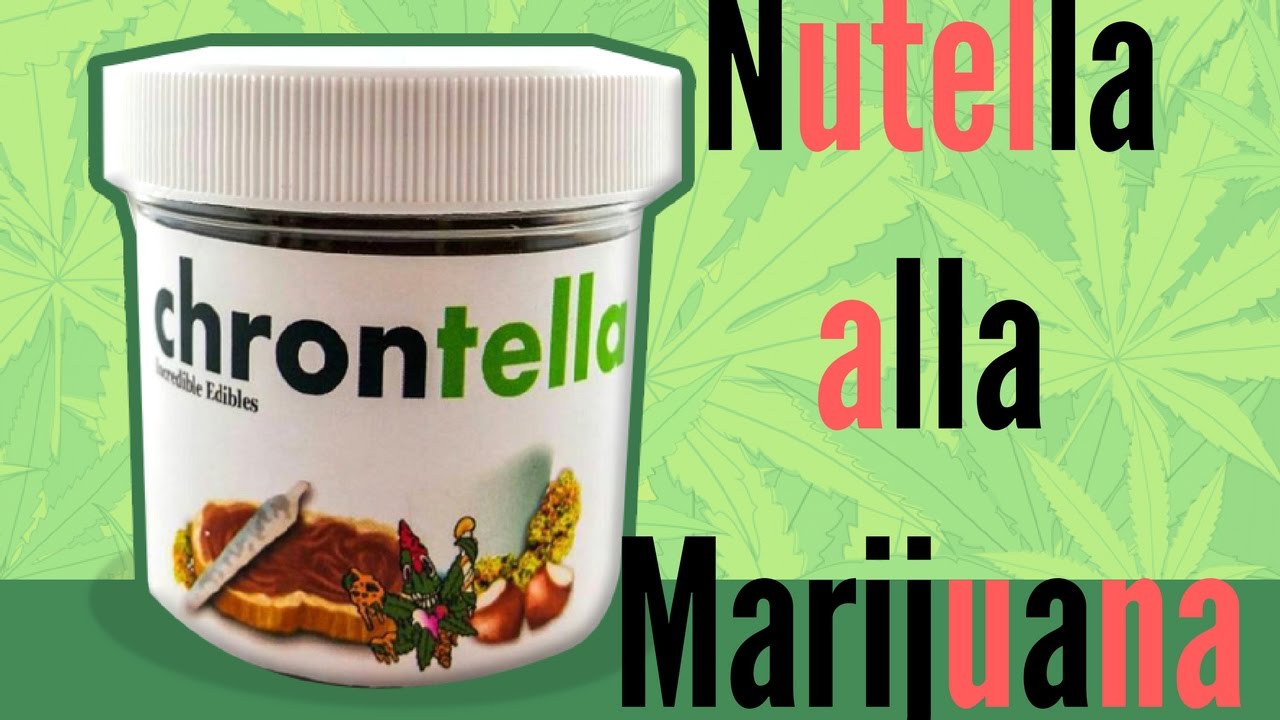 La CHRONTELLA: La NUTELLA ALLA MARIJUANA TERAPEUTICA!!