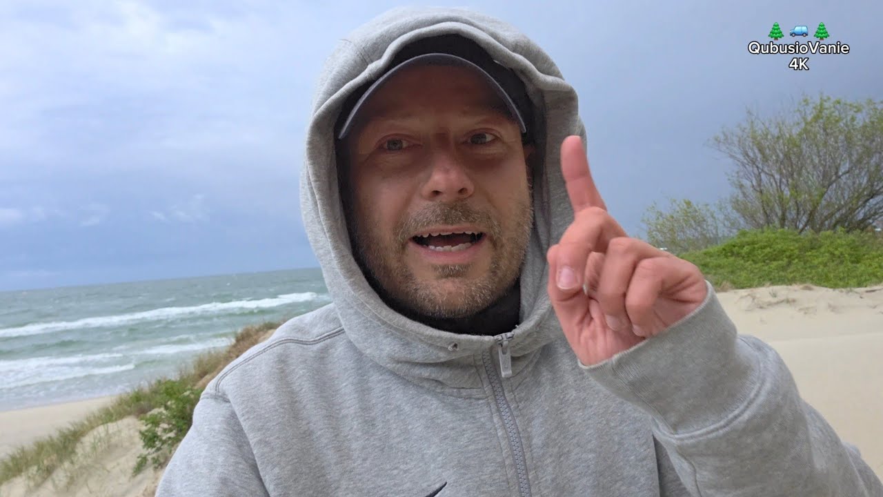 🌲🚙🌲 | 2025.05 | Odc.3 | Parking Leśny Duży na Mierzei Wiślanej, bursztyny, morze, Zalew Wiślany 🚙🌳🌊🐦