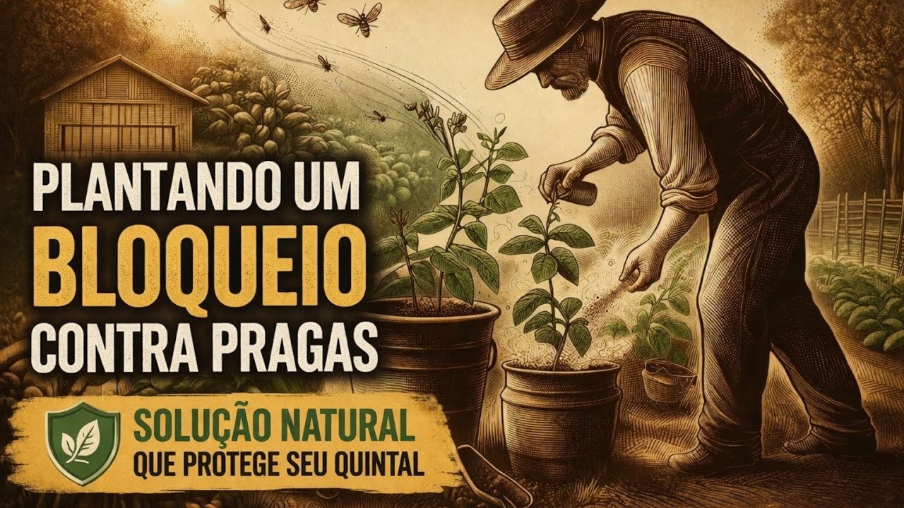 Aprenda Criar Uma Barreira Natural Contra os Insetos Cultivando Essas Plantas Em Sua Horta Em Casa.