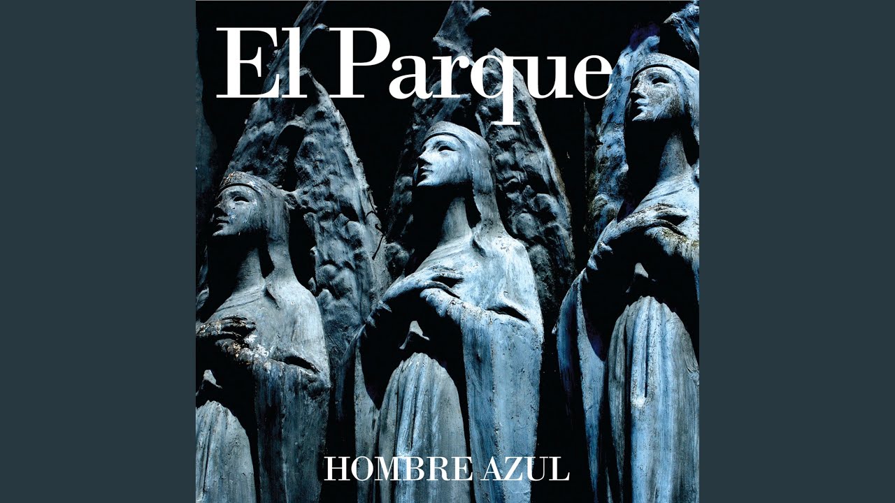 Hombre azul