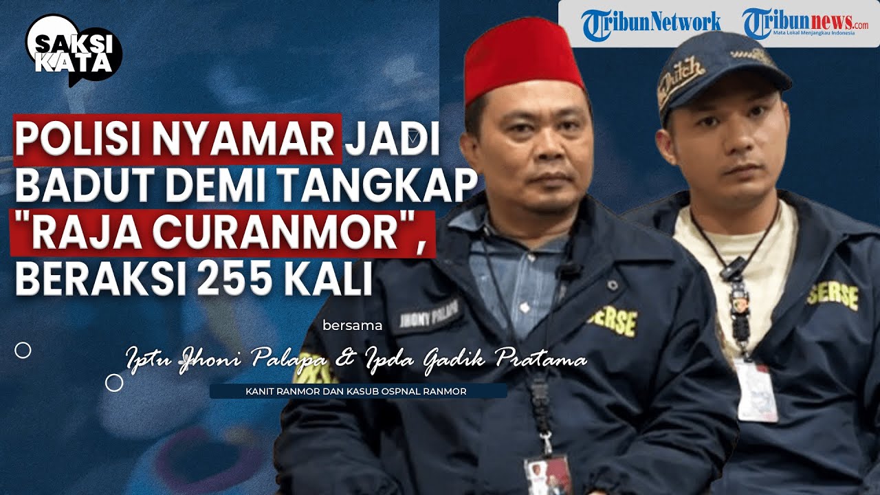 Detik-detik Polisi Nyamar Jadi Badut Demi Tangkap 