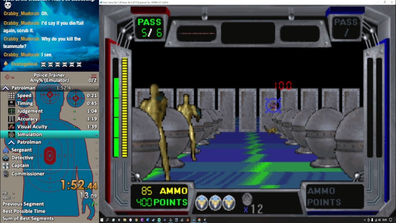 Police Trainer Arcade Any% Speedrun 19:19