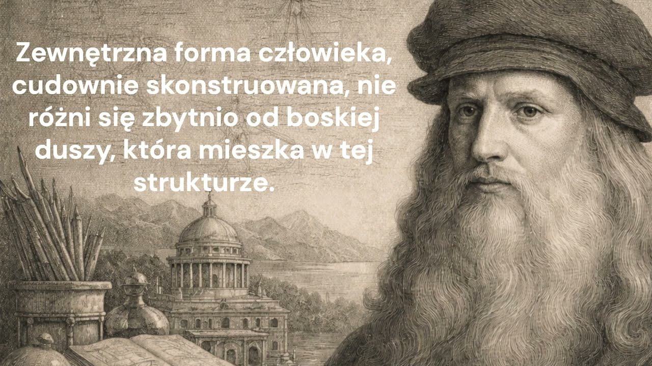 Leonardo da Vinci - Najlepsze cytaty i złote myśli (Inspiracja i Motywacja).