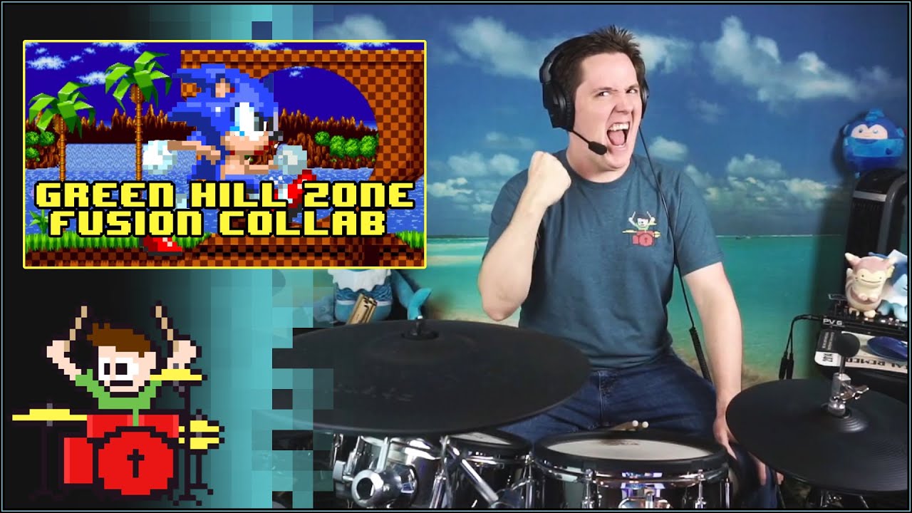 Green Hill Zone Fusion Collab On Drums!