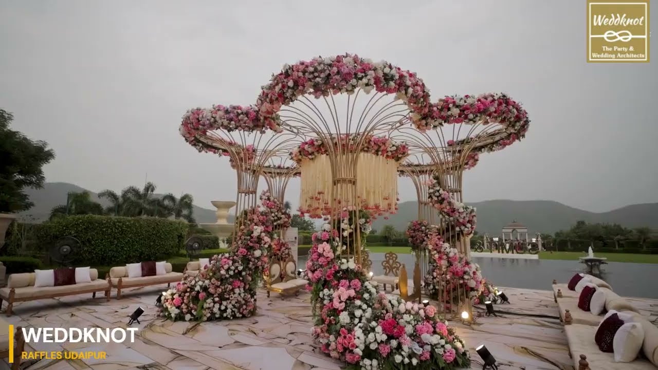 #SumItUpForAashita | Raffles Udaipur Destination Wedding India 2024
