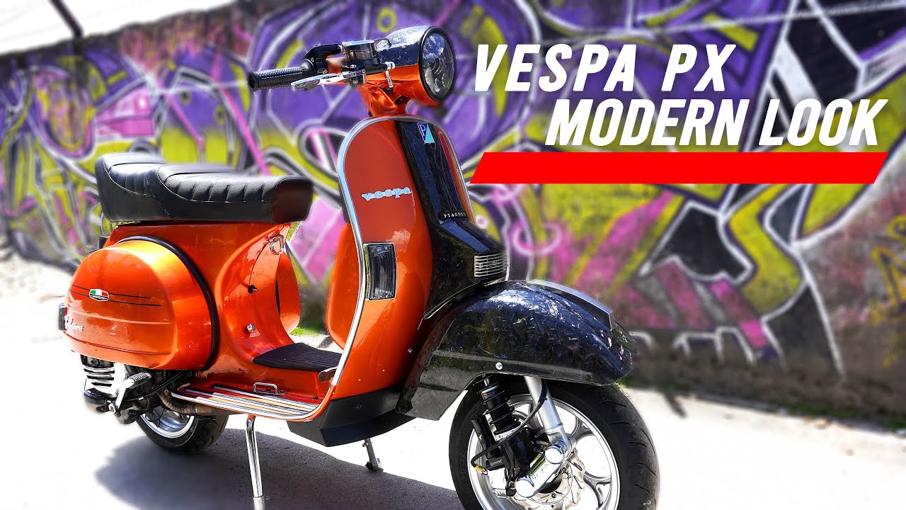 Vespa Klasik bisa jadi Semodern ini | Vespa Px Restoration