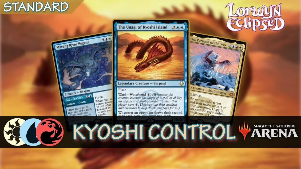 ⚪🔵🔴  Kyoshi Control | Standard MTG Arena ECL
