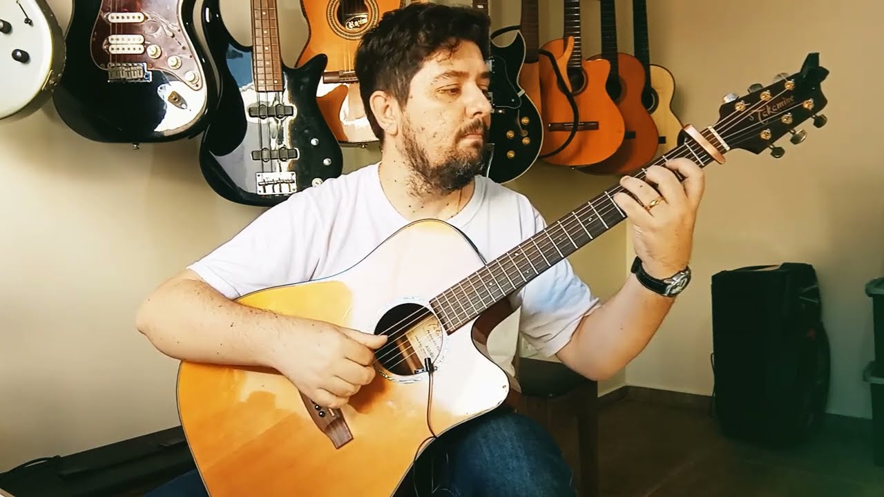 Nossa Canção ( Roberto Carlos ) - Violão Fingerstyle - CLEVERSON PERCILIANO
