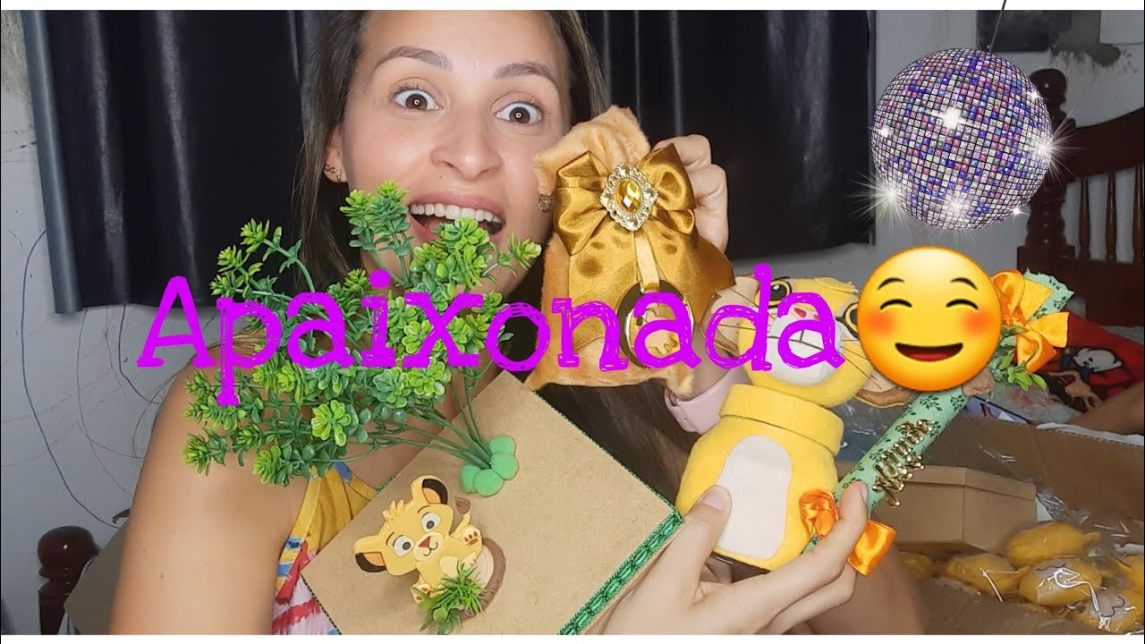 OQUE VAMOS SERVIR NA FESTA DE HIAGO | MOSTREI OS PERSONALIZADO DE LUXO- TOU ENCANTADAAAA 🥰-REI LEÃO