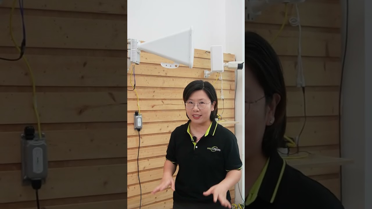 Shopping Mall CCTV Without Cables? This Wireless Bridge Solution Works!