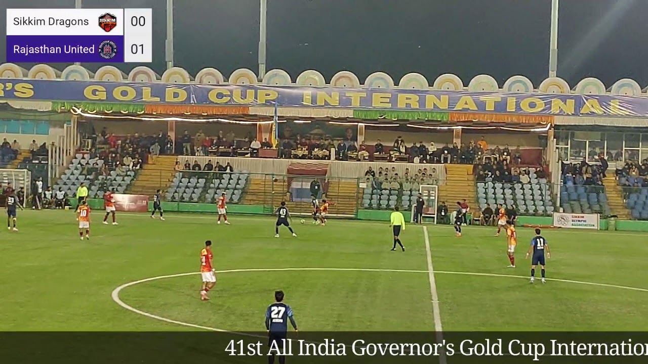 LIVE! Rajasthan United FC Vs Sikkim Dragons FC 