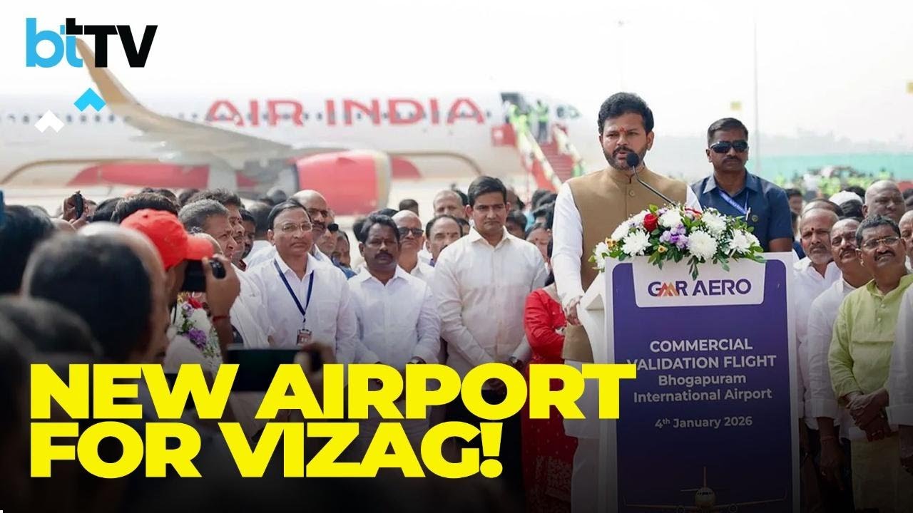 Air India Validation Flight Lands At Andhra Pradesh&rsquo;s upcoming Bhogapuram International Airport