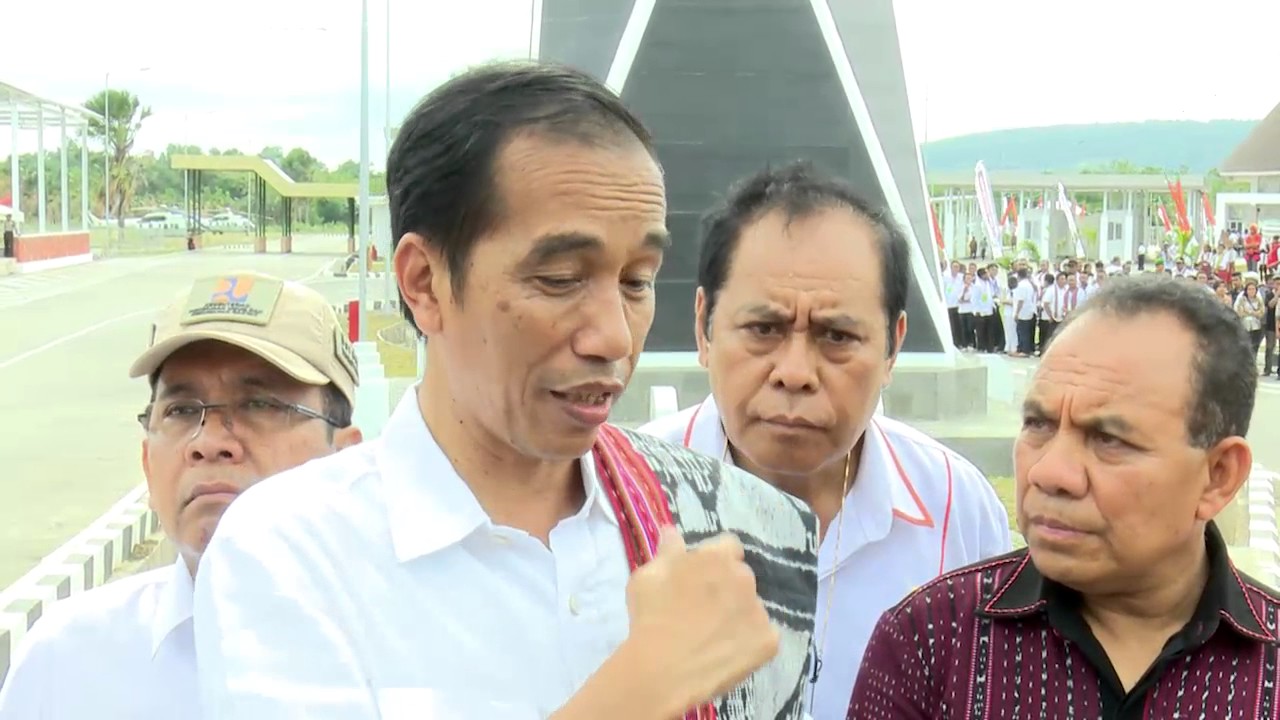 Peninjauan Fasilitas Pos Lintas Batas Negara Motamasin, Malaka, 28 Desember 2016