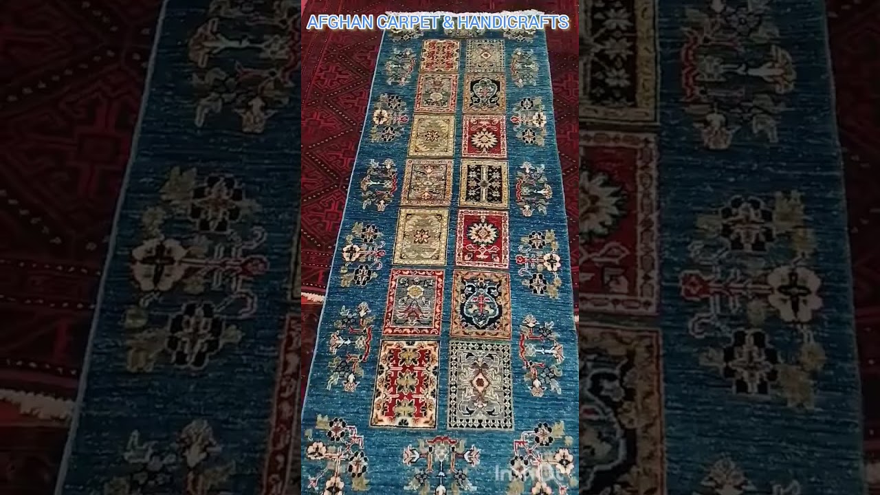 Chob Rang (Wood Color) Handmade Double Patterns Winter Carpet 