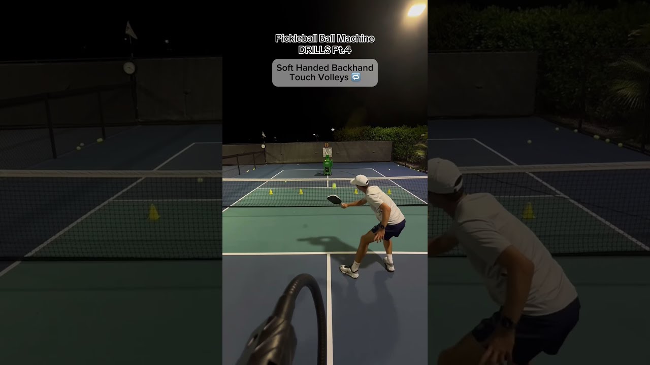 ⚡️ Pickleball Ball Machine DRILLS Pt.4 ⚡️ #propickleball #pickleball #pickleballcoach #drilling