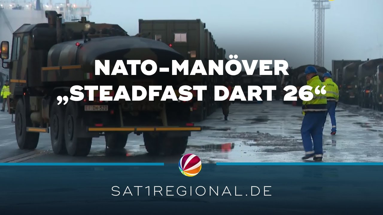 NATO-Gro&szlig;man&ouml;ver &bdquo;Steadfast Dart 26&ldquo; in Emden gestartet