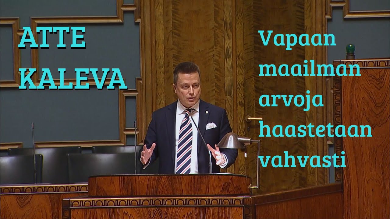 Vapaan maailman arvoja haastetaan vahvasti