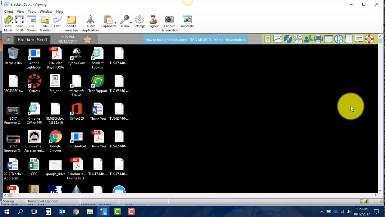 NetSupport - Student Toolbar