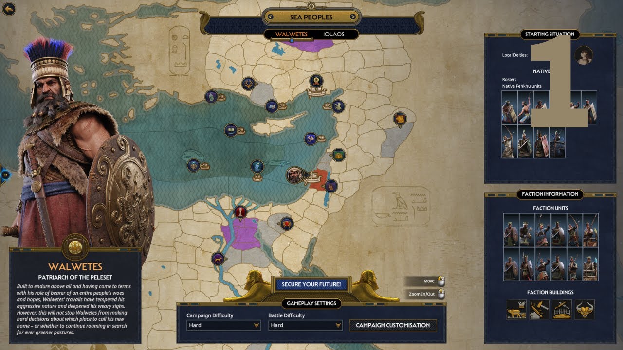 Total War Pharaoh - Sea Peoples - Walwetes