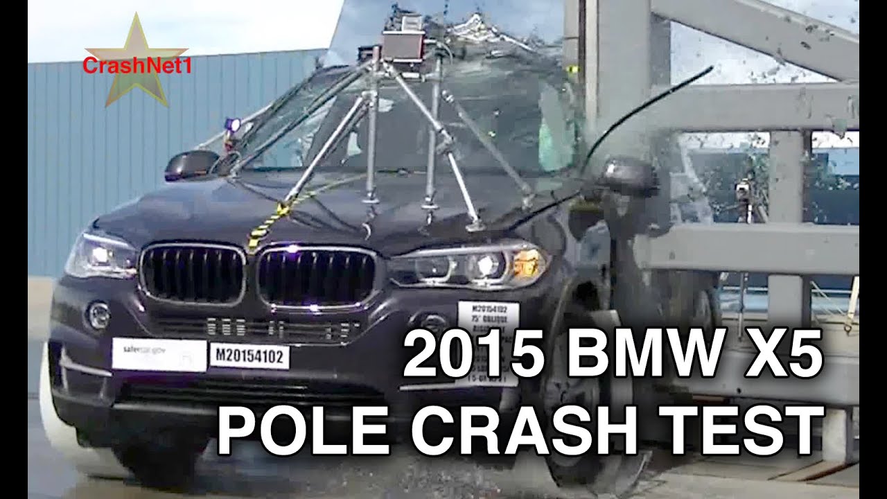 2015 BMW X5 | Pole Crash Test