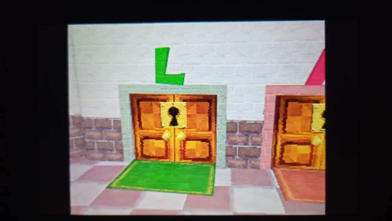 Super Mario 64 DS Unlock the Door 🚪 Luigi Green Room 💚