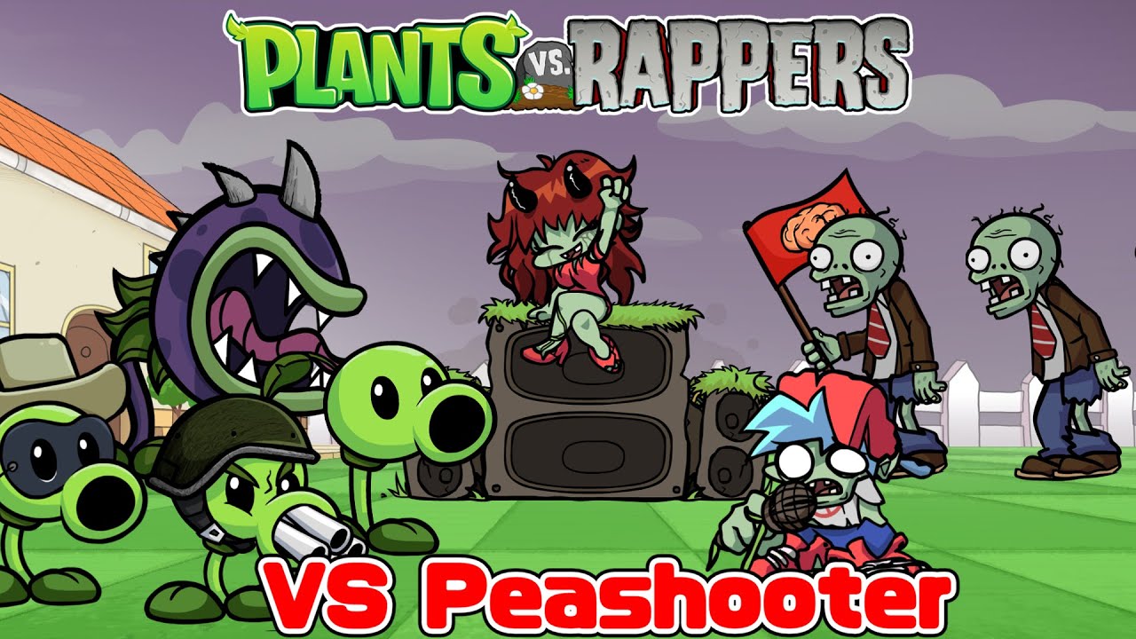 【FNF】海外で有名な「植物VSゾンビ」のゲームが音ゲーに！？【ゆっくり実況】
