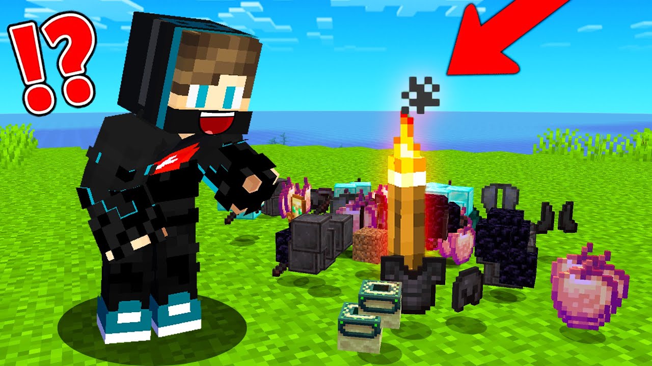 ماين كرافت : الصياد ضد الفريسة ولكن التورش يعطي اغراض خارقة !!؟ 😱🔥