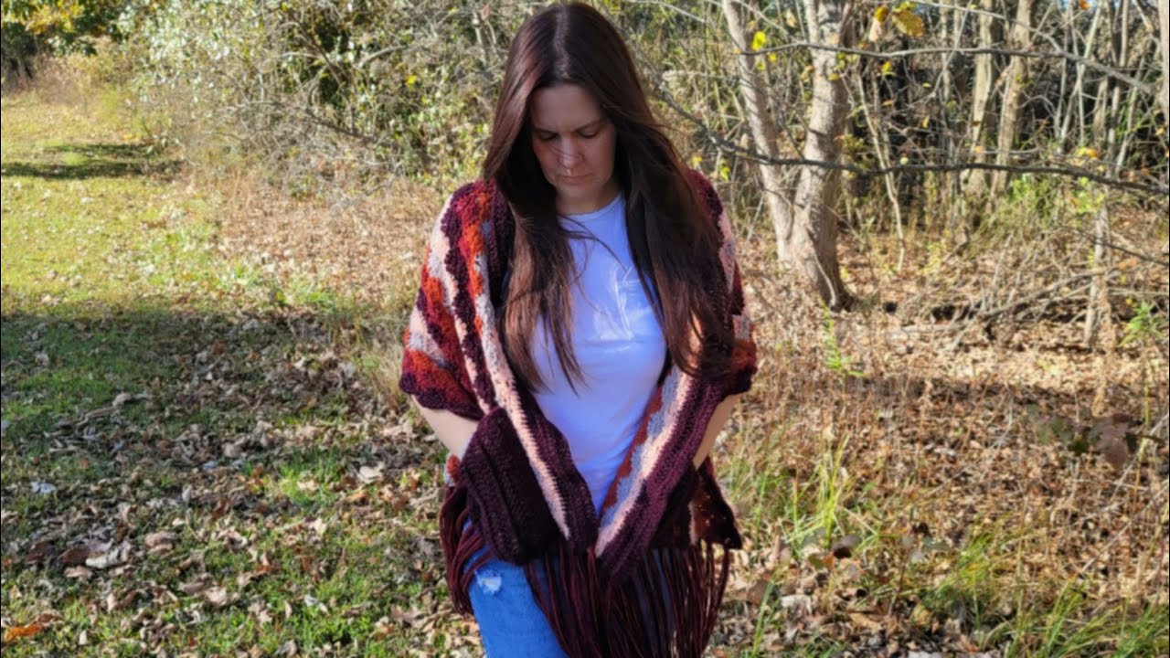 Crochet Pocket Shawl - Your Finest Hour